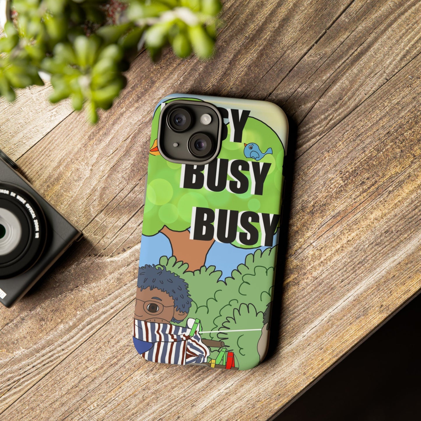 Phone Case — "Busy Busy Busy"