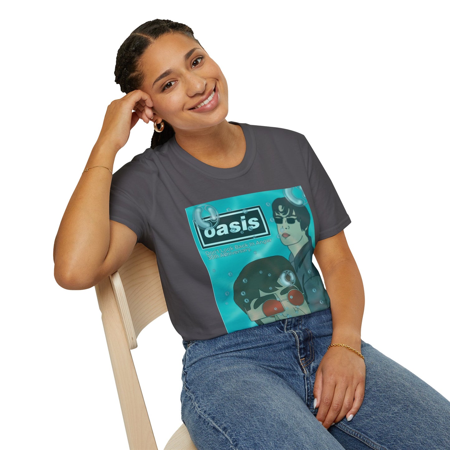 Oasis Don’t Look Back In Anger 30th Anniversary T Shirt | More Jam