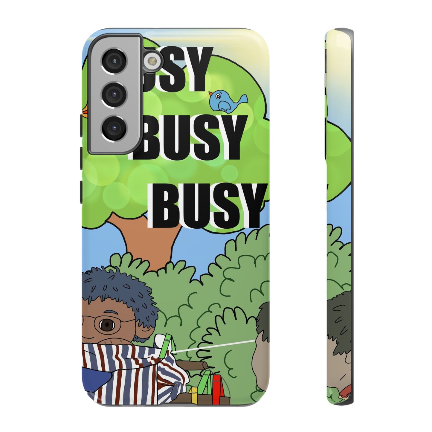 Phone Case — "Busy Busy Busy"