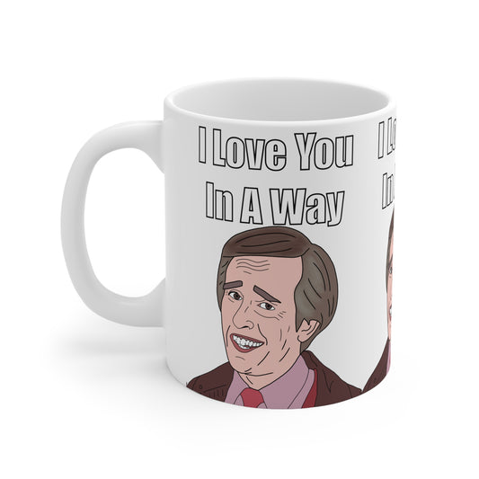 Alan Partridge | I Love You In A Way Mug | More Jam