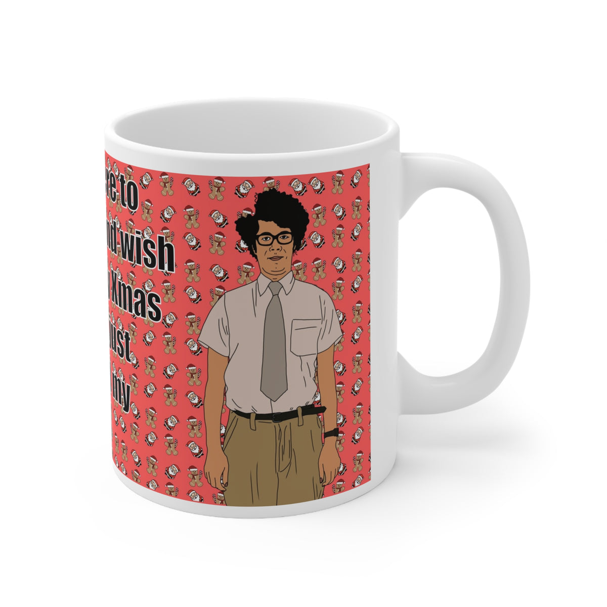 The IT Crowd Moss | Christmas Mug | More Jam