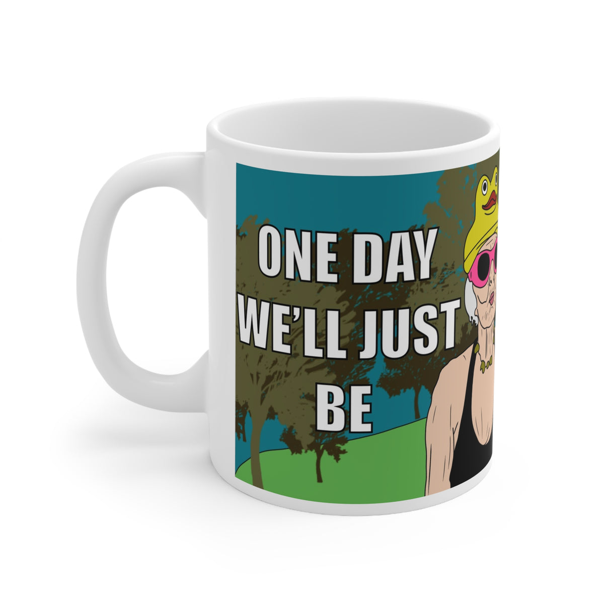Besties Old Slags Mug