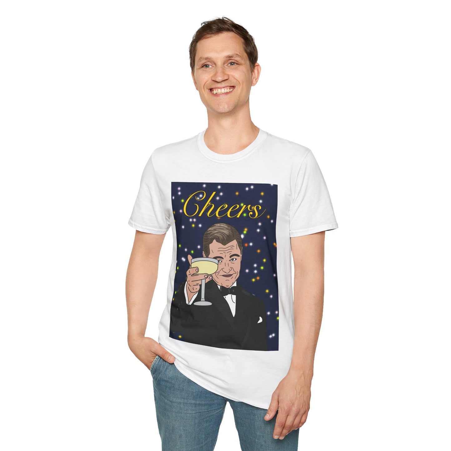 Cheers T-Shirt — Leo Party Tee