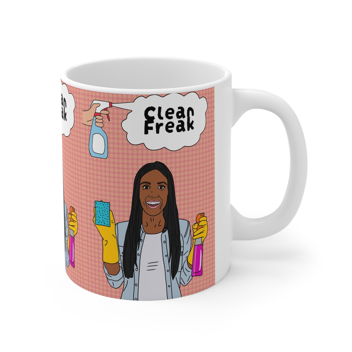 Clean Freak | Funny Mug | More Jam