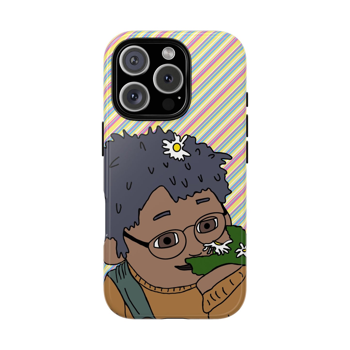 Cute Flowers Tom Phone Case —