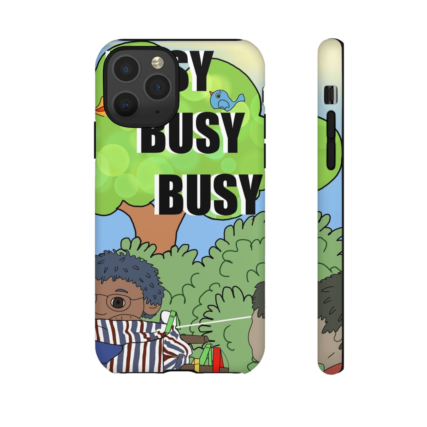 Phone Case — "Busy Busy Busy"