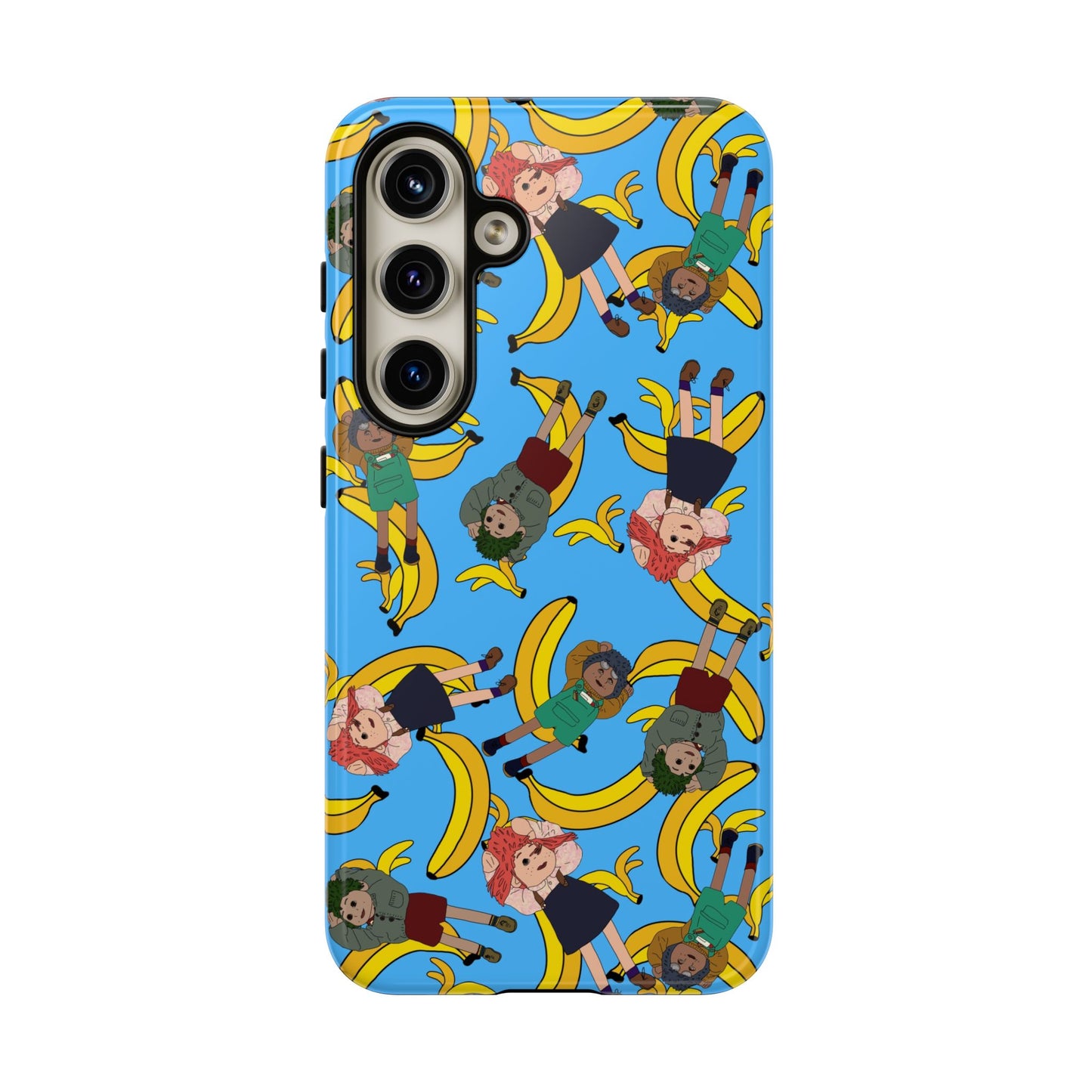 Banana Tots Pattern Phone Case — Cute Cartoon Phone Cover