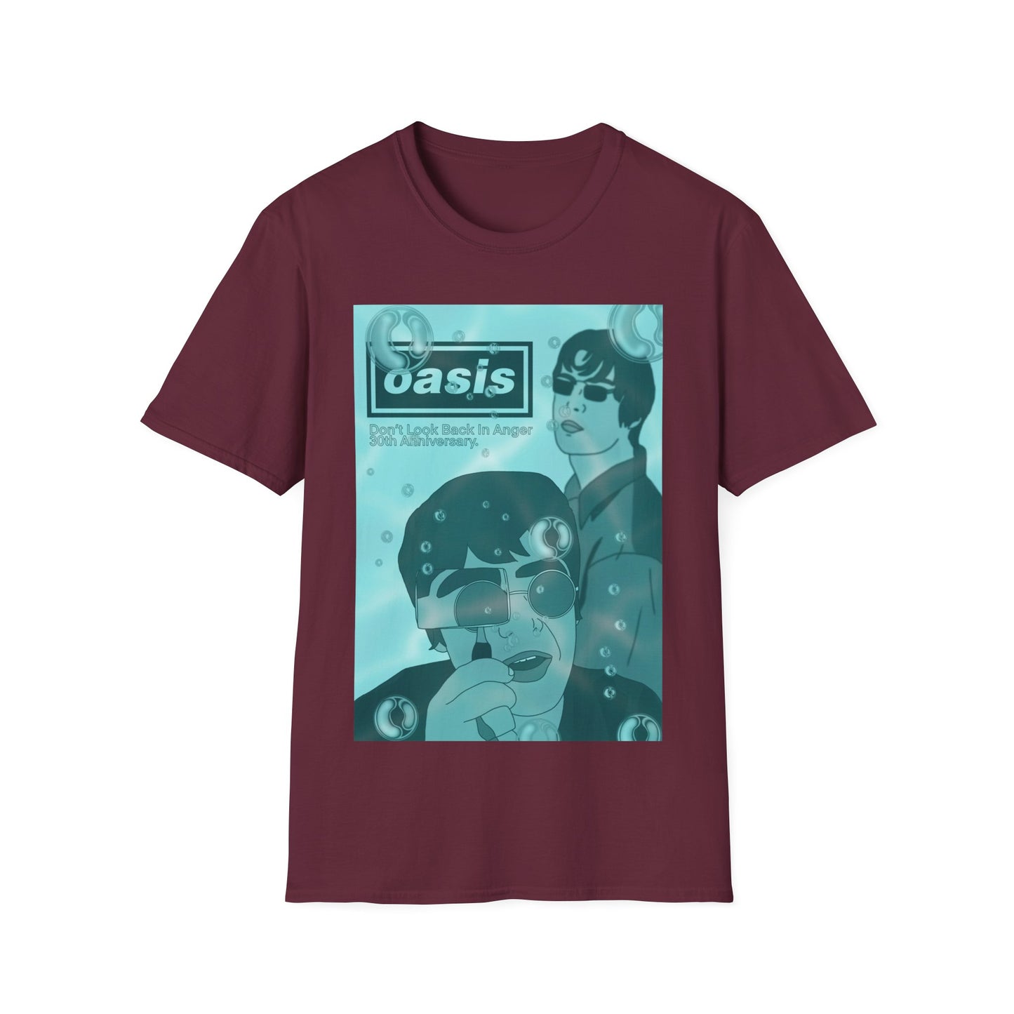 Oasis 30th Anniversary Don’t Look Back In Anger  T-Shirt | More Jam