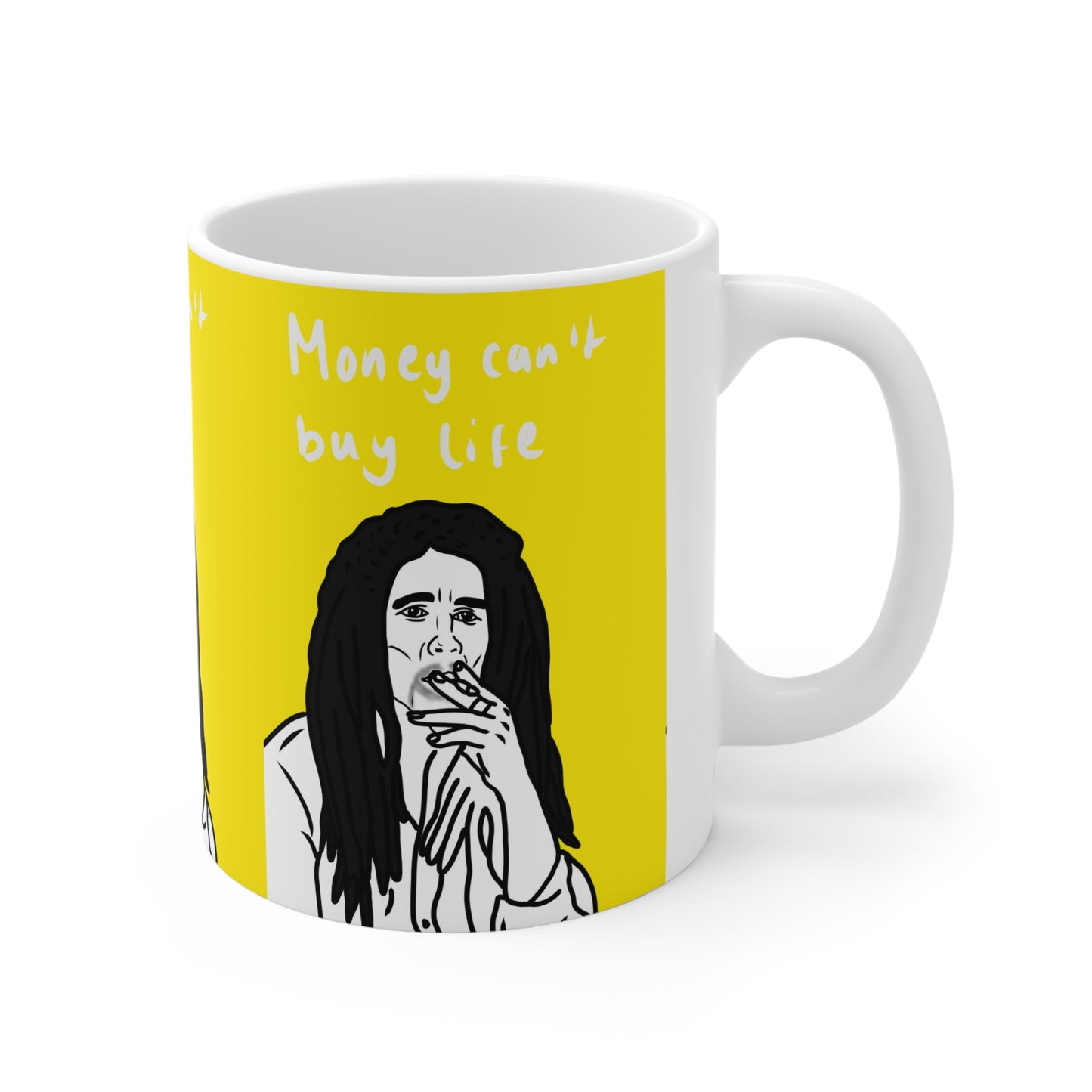 Bob Marley | Money Can't Buy Life Mug | More Jam