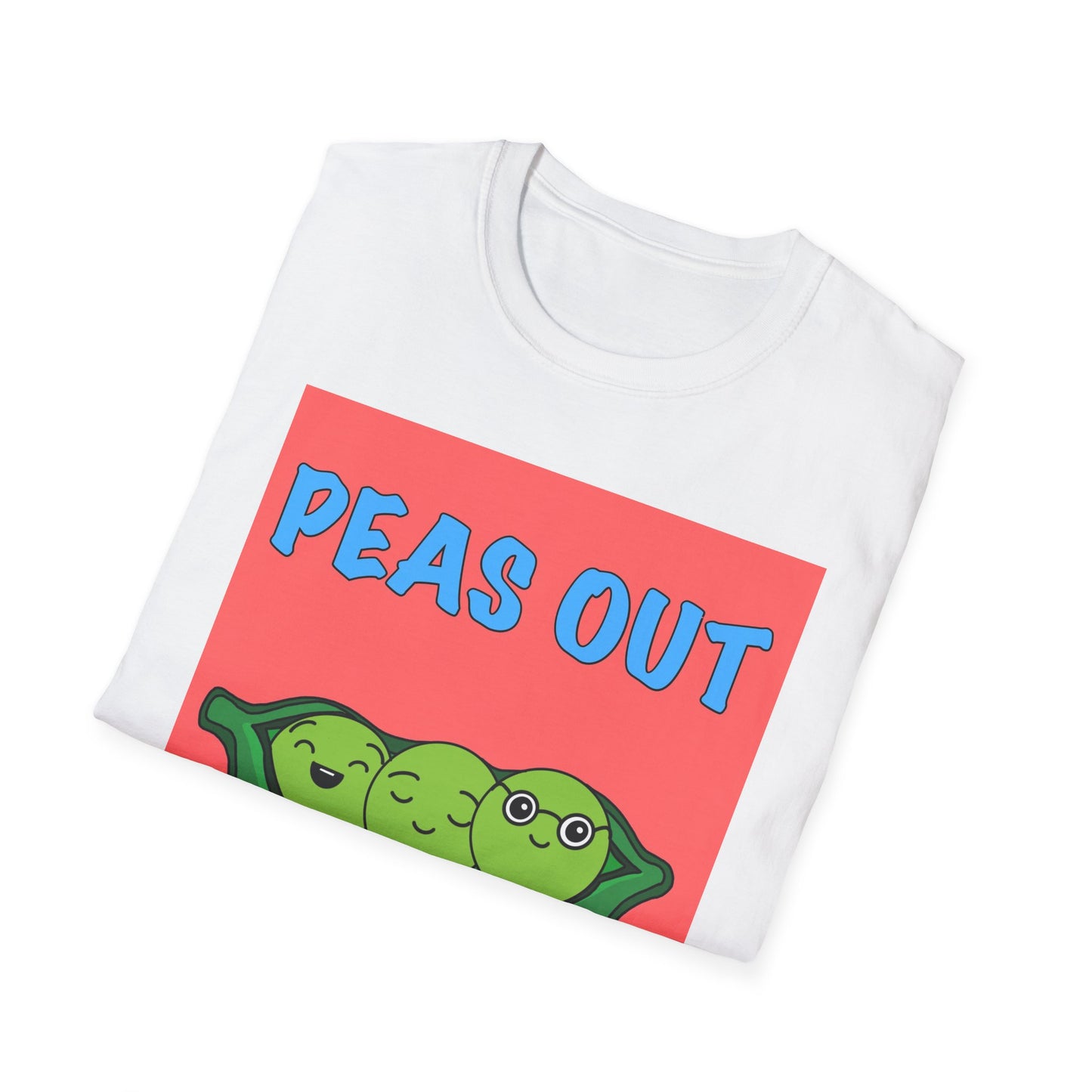 Peas Out T-Shirt — Cute Pea Pod Graphic Tee