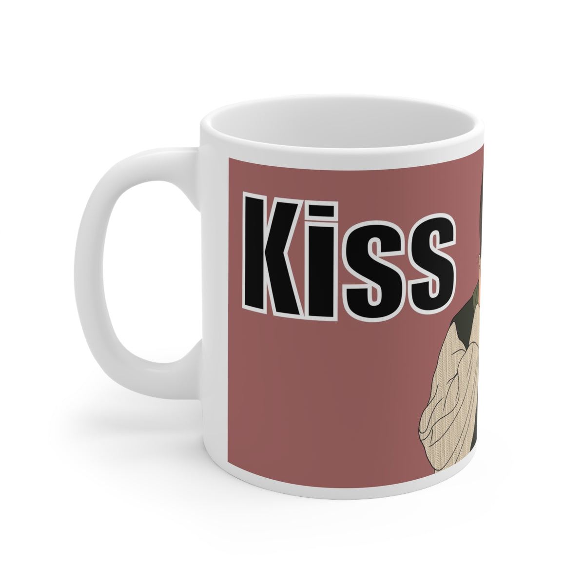 Alan Partridge Kiss My Face Mug