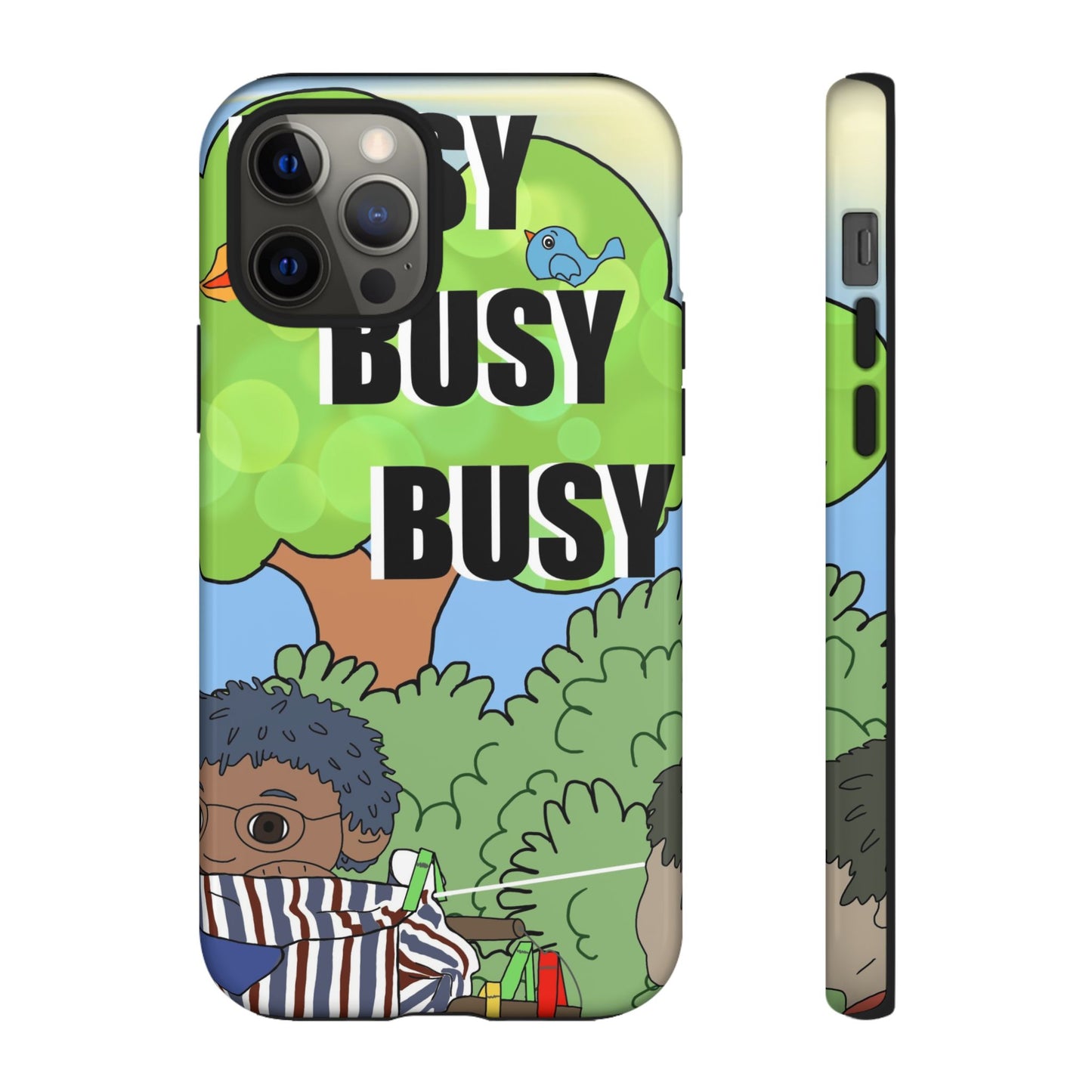 Phone Case — "Busy Busy Busy"