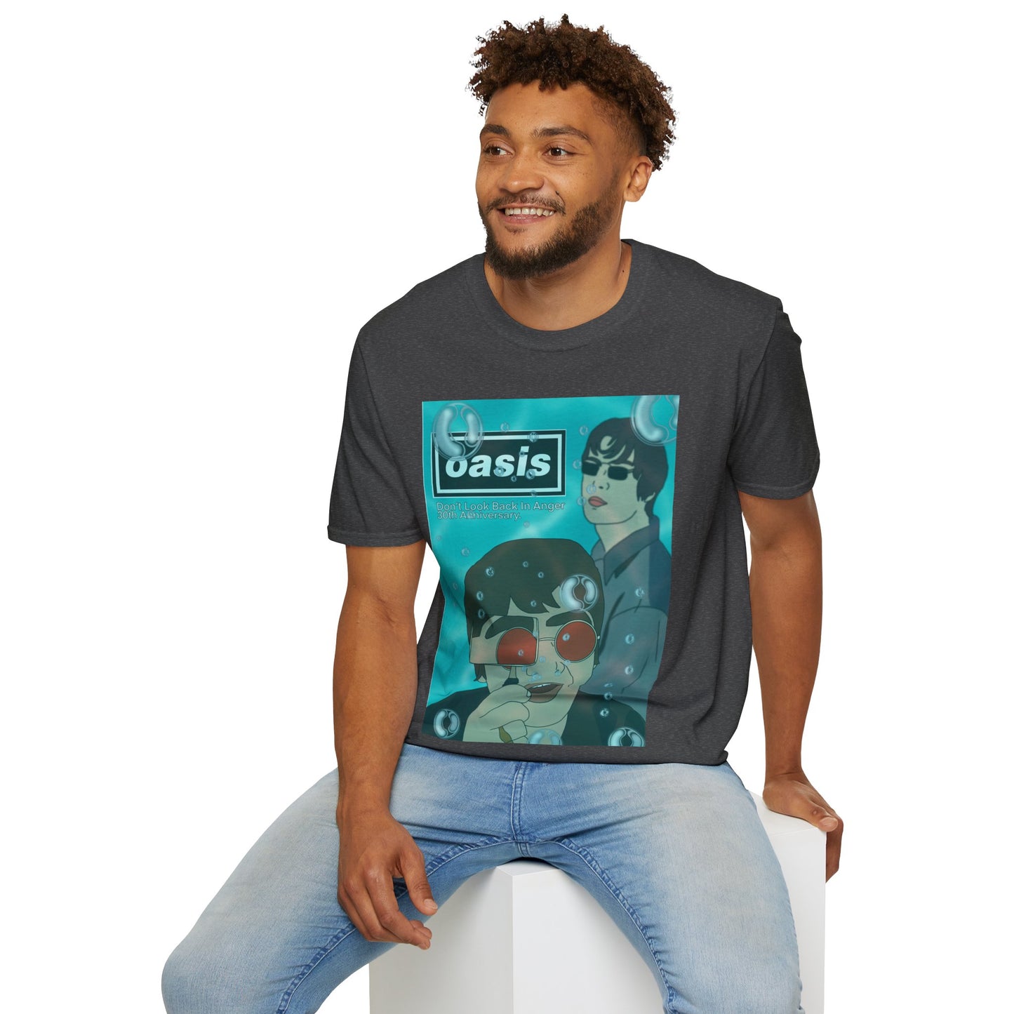 Oasis Don’t Look Back In Anger 30th Anniversary T Shirt | More Jam