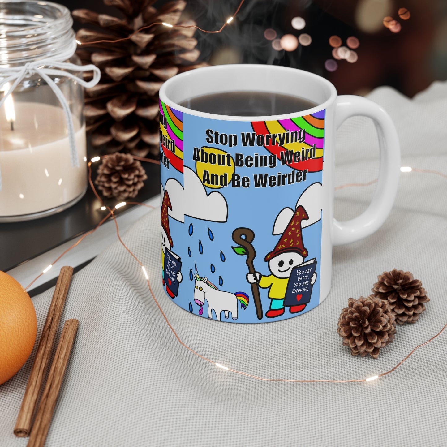 Be Weirder Kevin Crumpets | Funny Mug | More Jam