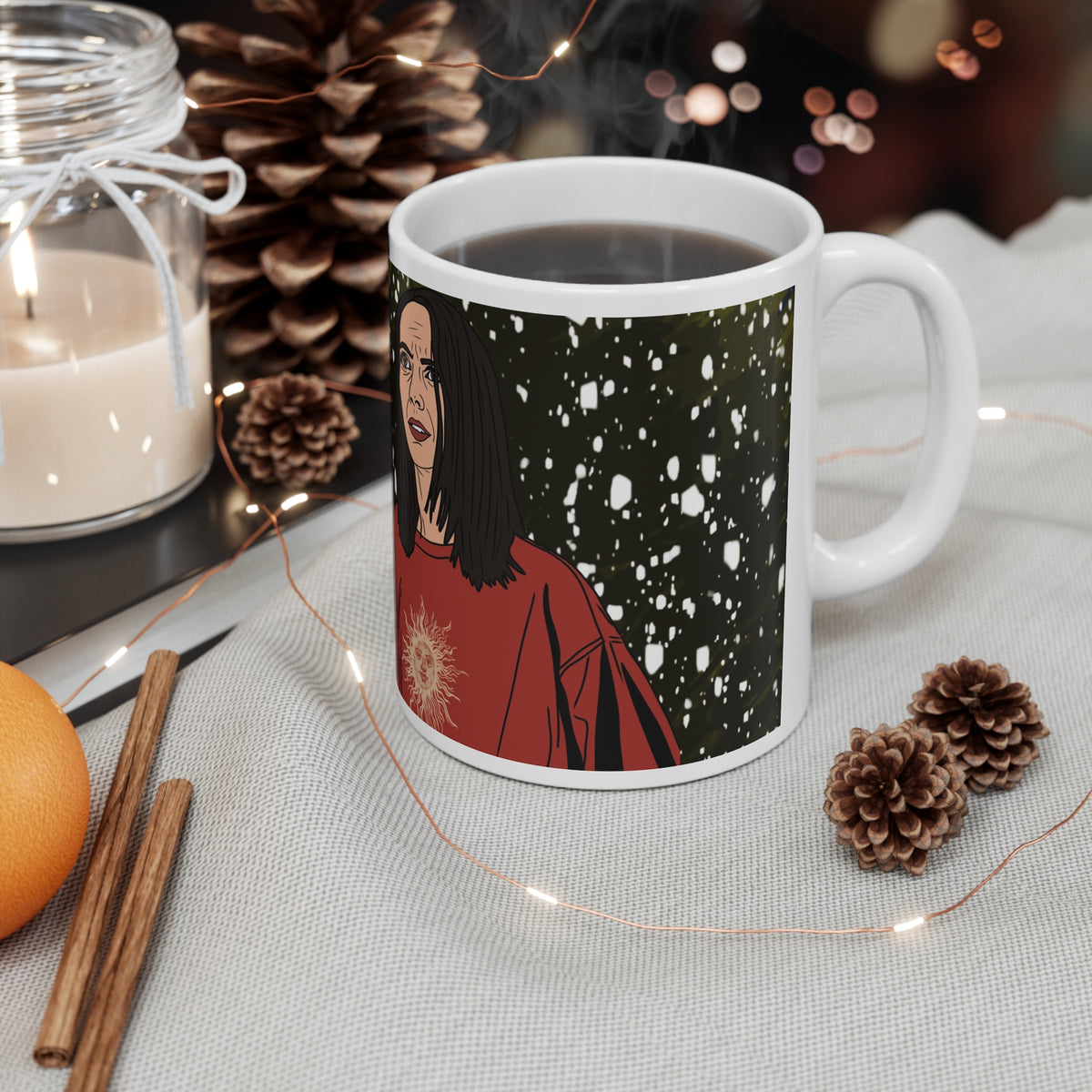 Patricia Run! | Widows Bay Christmas Mug | More Jam