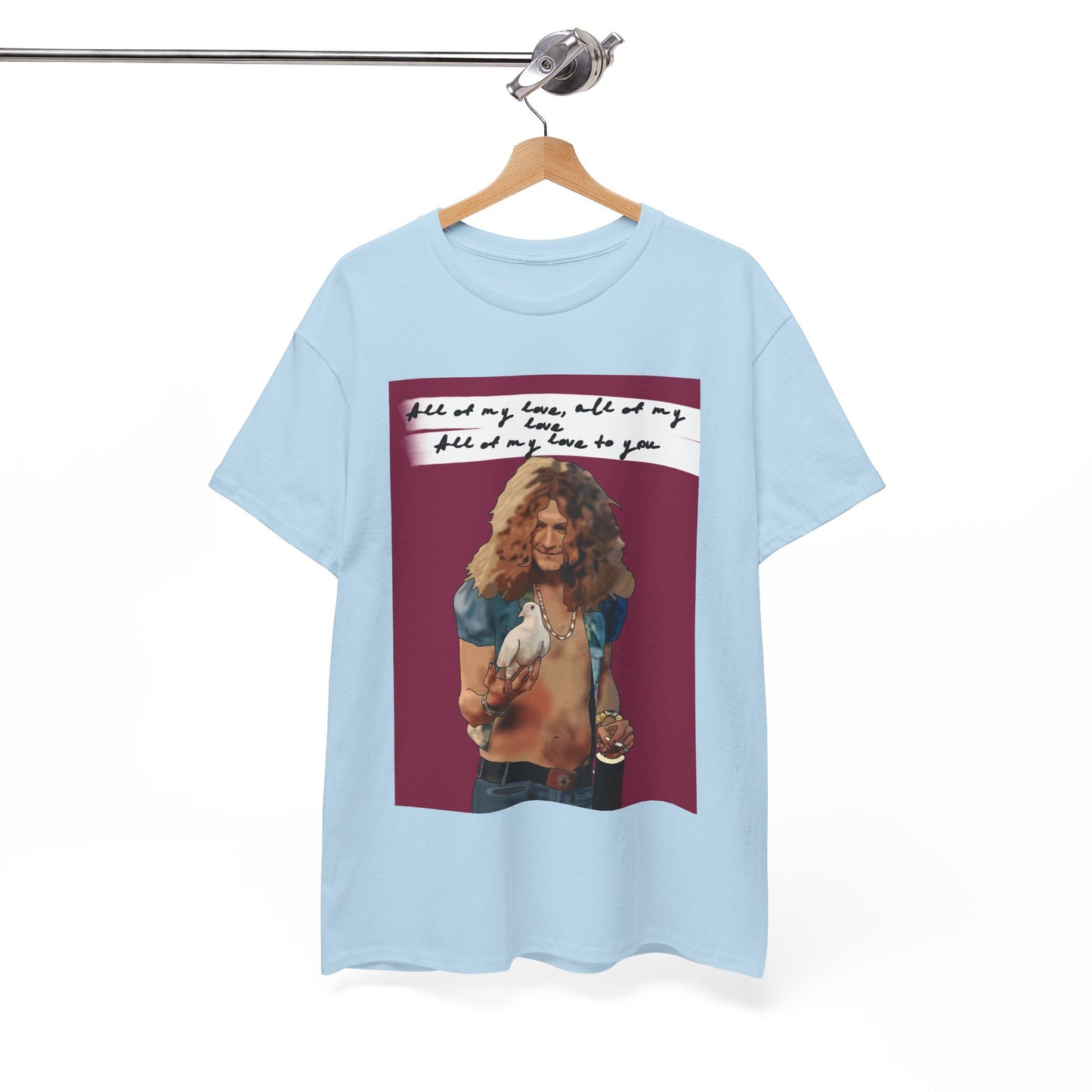 Robert Plant Led Zeppelin lyrics t shirt