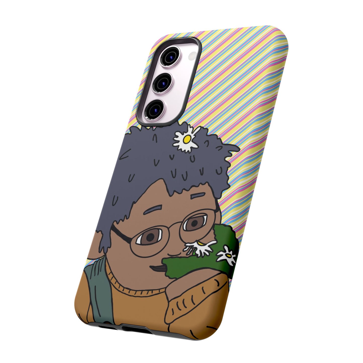 Cute Flowers Tom Phone Case —