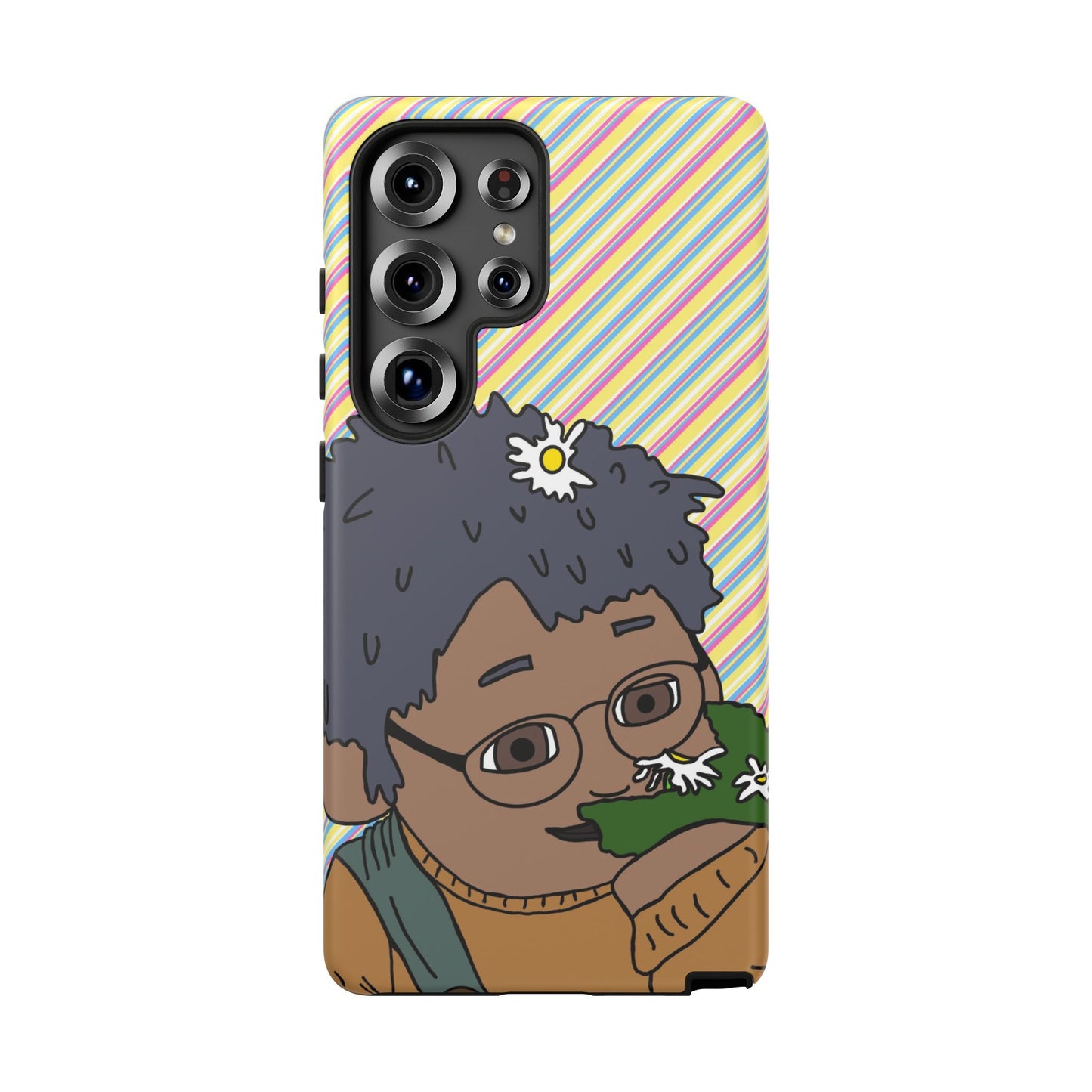 Cute Flowers Tom Phone Case —