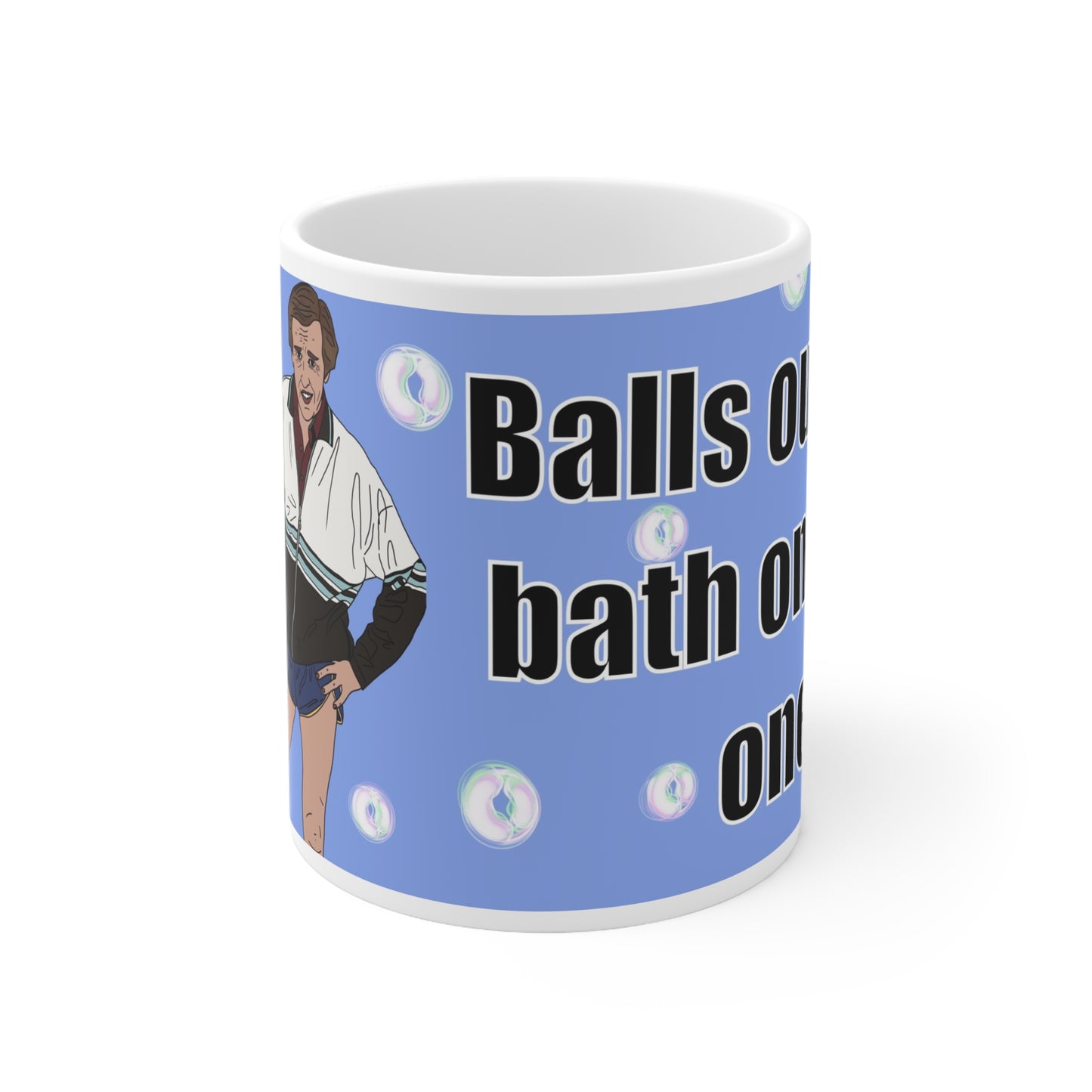 Alan Partridge | Balls Out The Bath Mug | More Jam