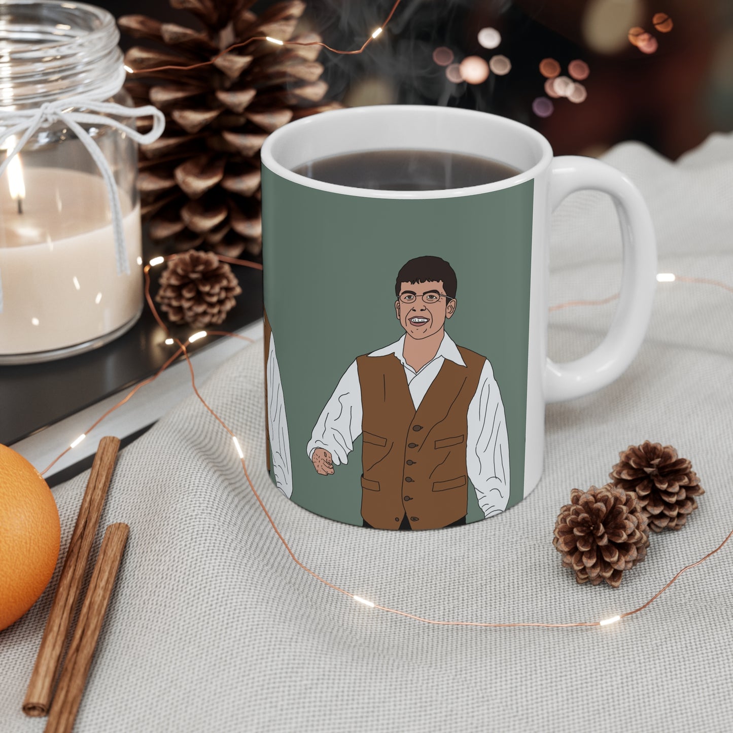 McLovin Superbad Coffee Mug — Retro Casual Character Ceramic Cup
