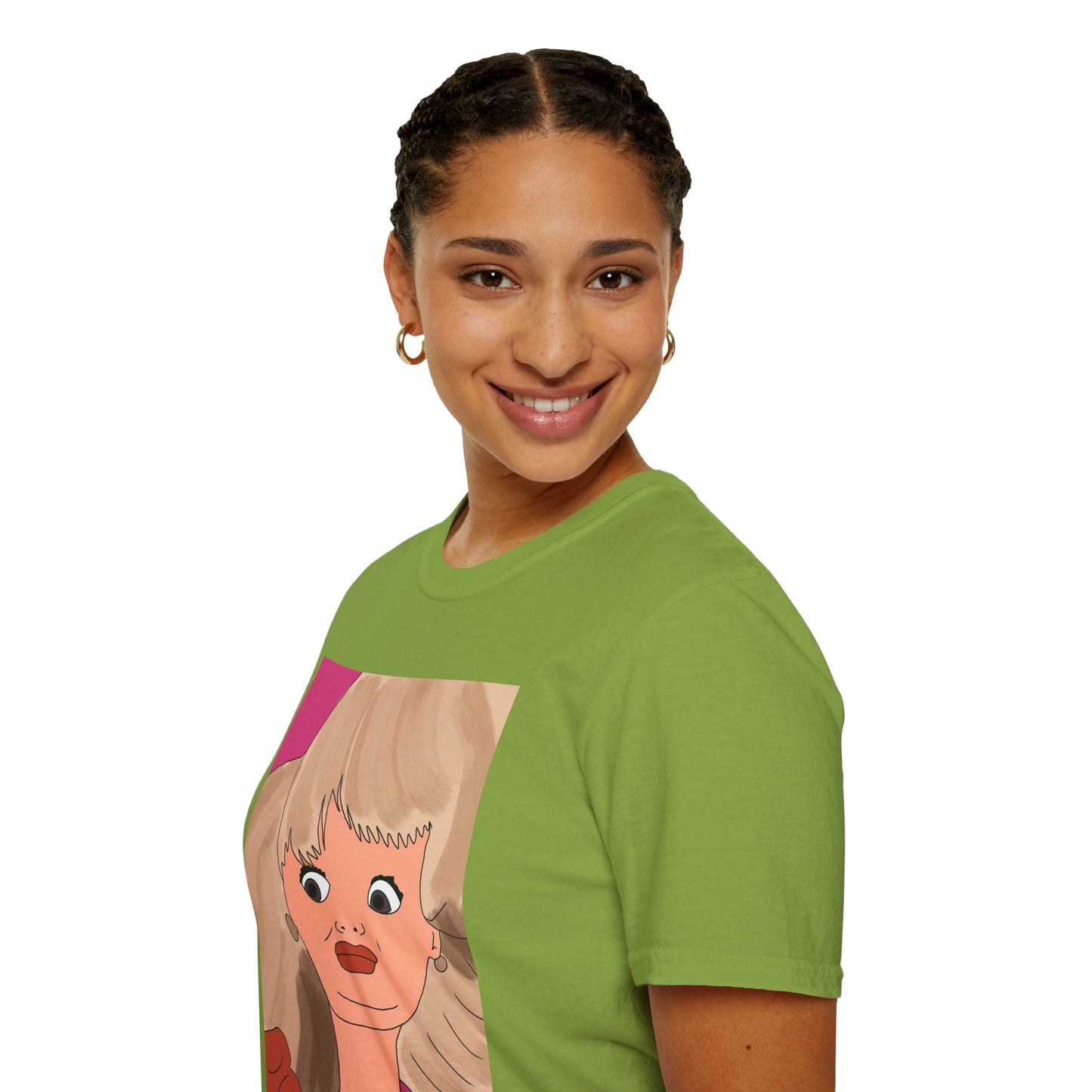 Ewww Retro Pop Art Doll Portrait T-Shirt