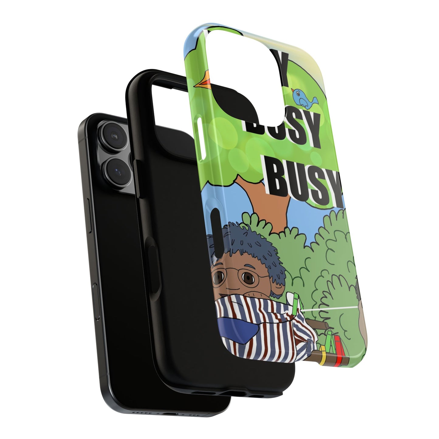 Phone Case — "Busy Busy Busy"