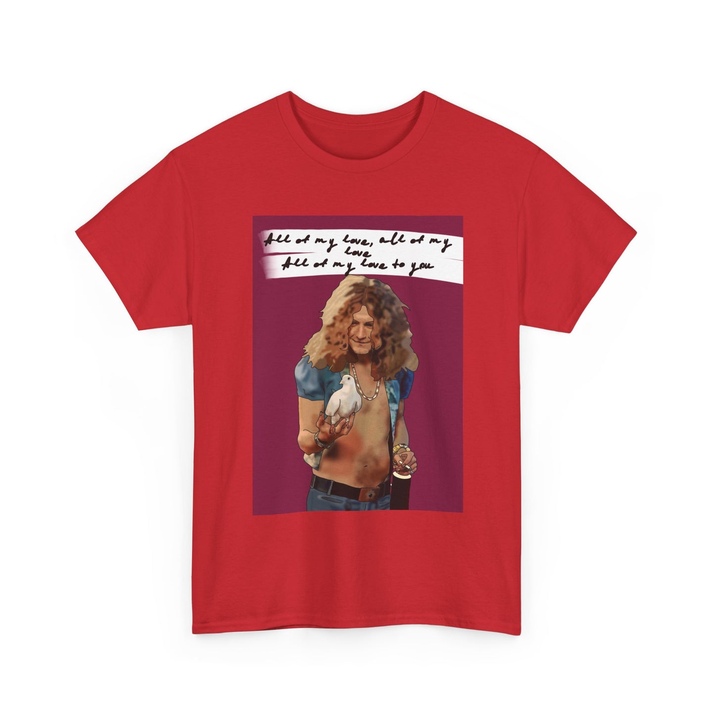 Robert Plant Led Zeppelin lyrics t shirt