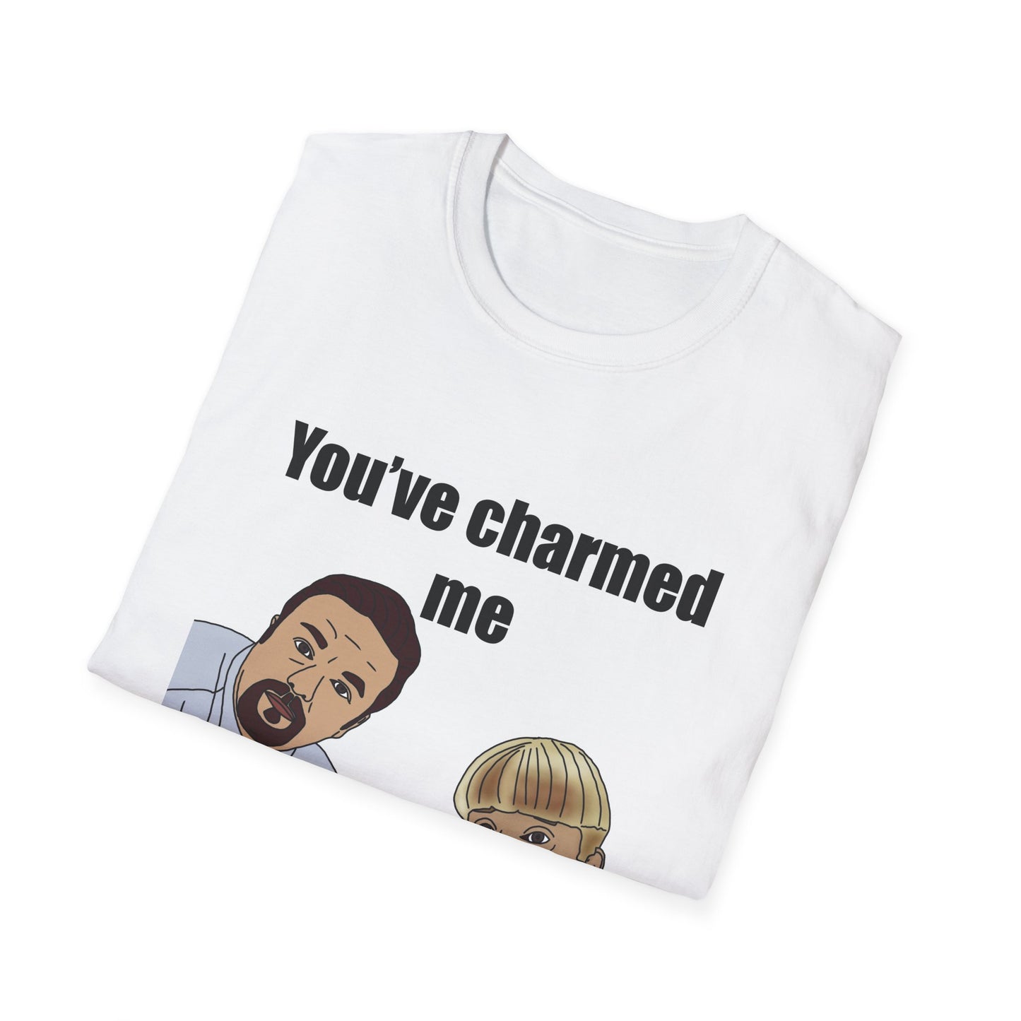Gareth Keenan & David Brent You've Charmed Me T-Shirt — Funny The Office UK Meme Tee