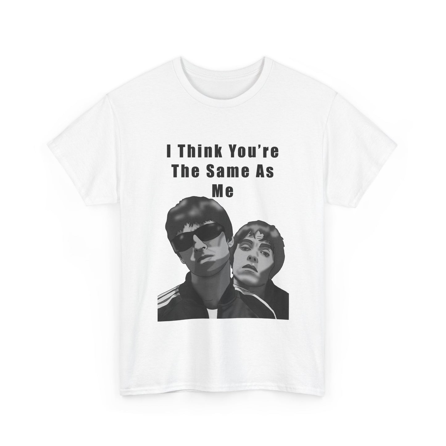 Oasis Live Forever I Think You’re The Same As Me t shirt