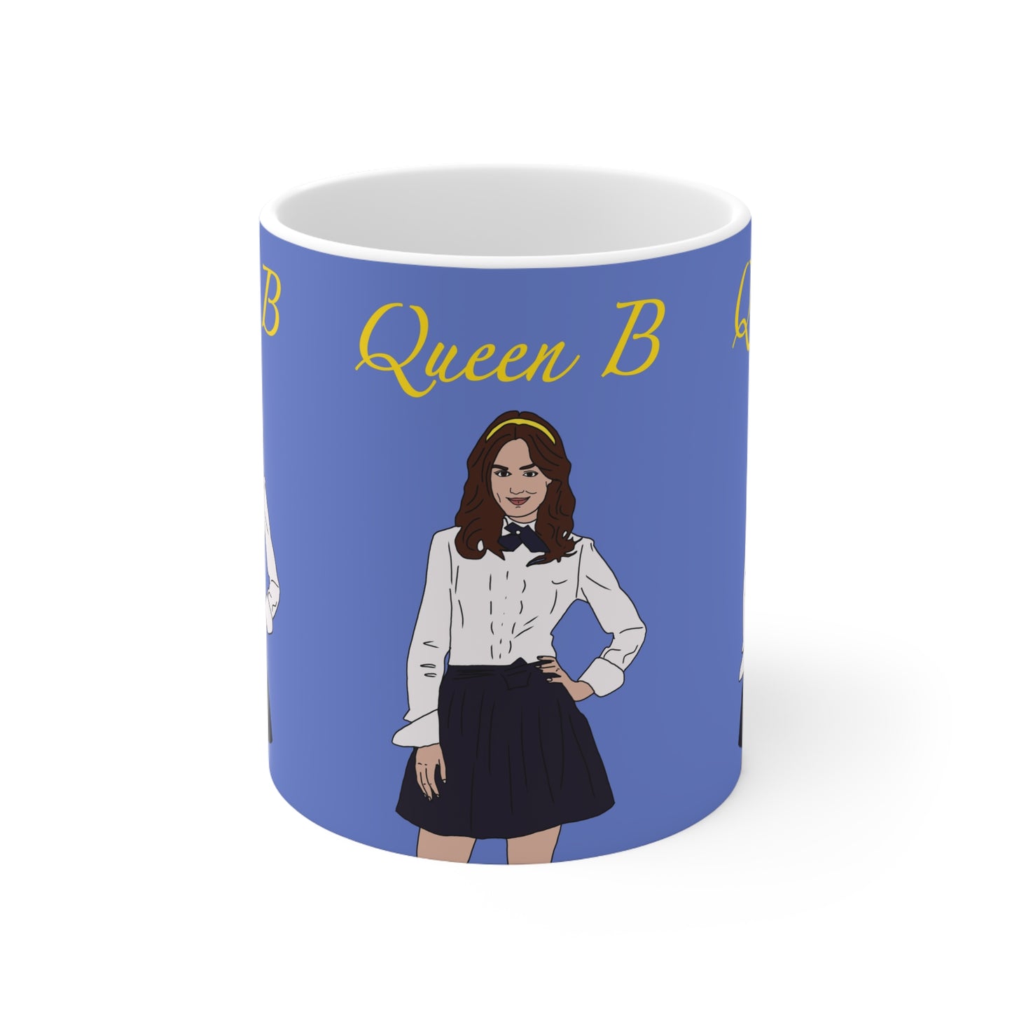 Blair Waldorf Gossip Girl Queen B Ceramic Coffee Mug —