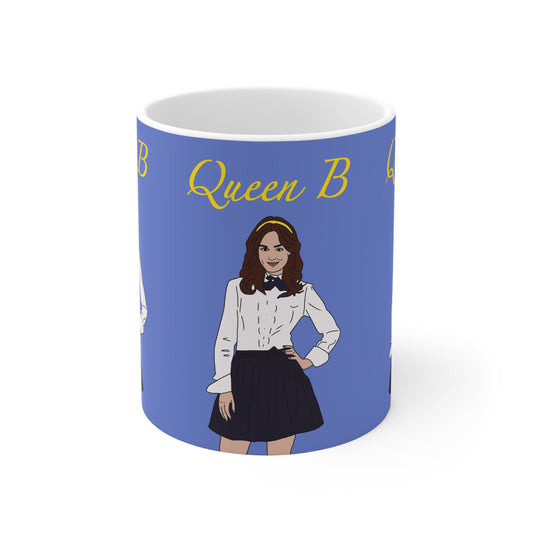Blair Waldorf Gossip Girl Queen B Ceramic Coffee Mug —