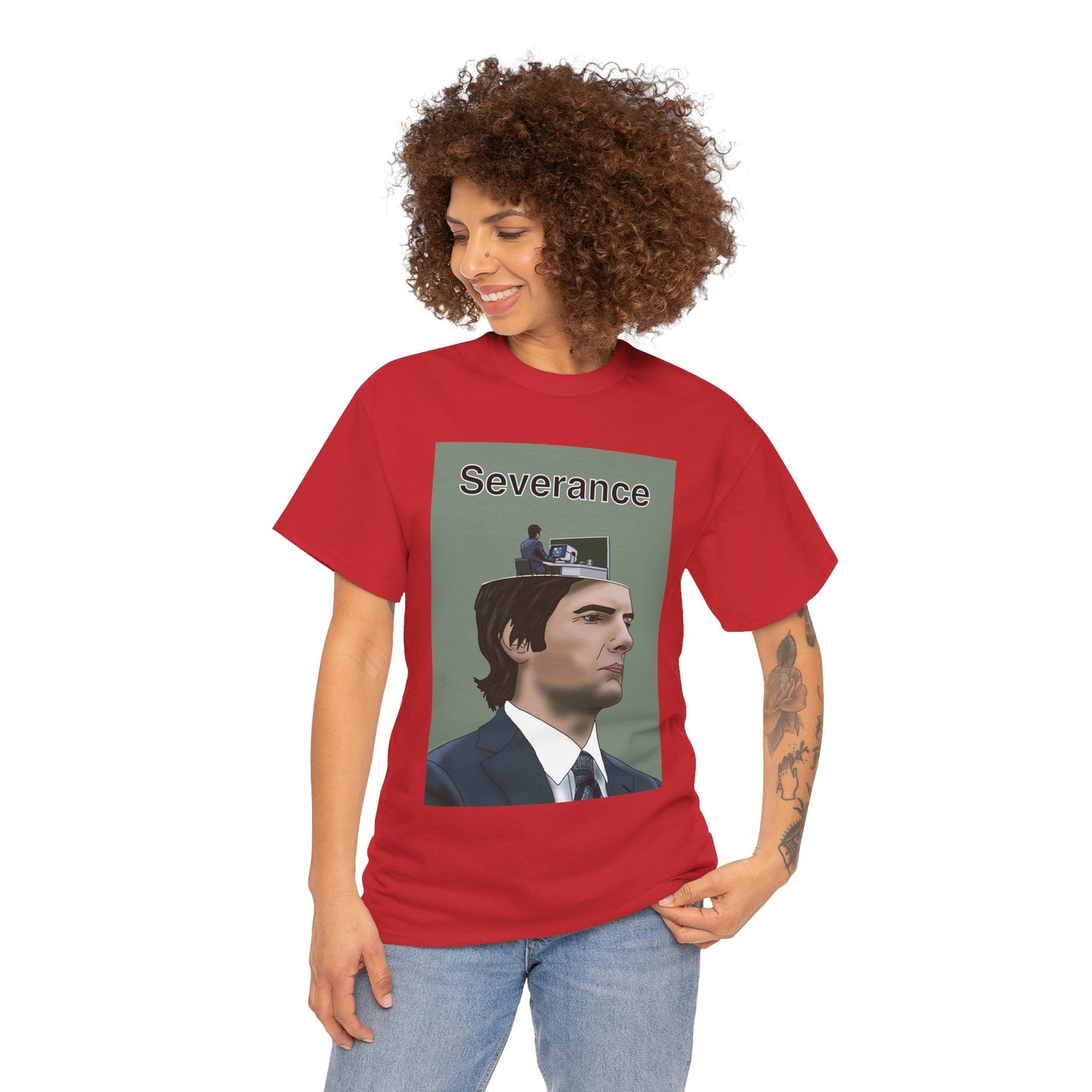 Severance Tee — Minimalist TV-Series Graphic T-Shirt