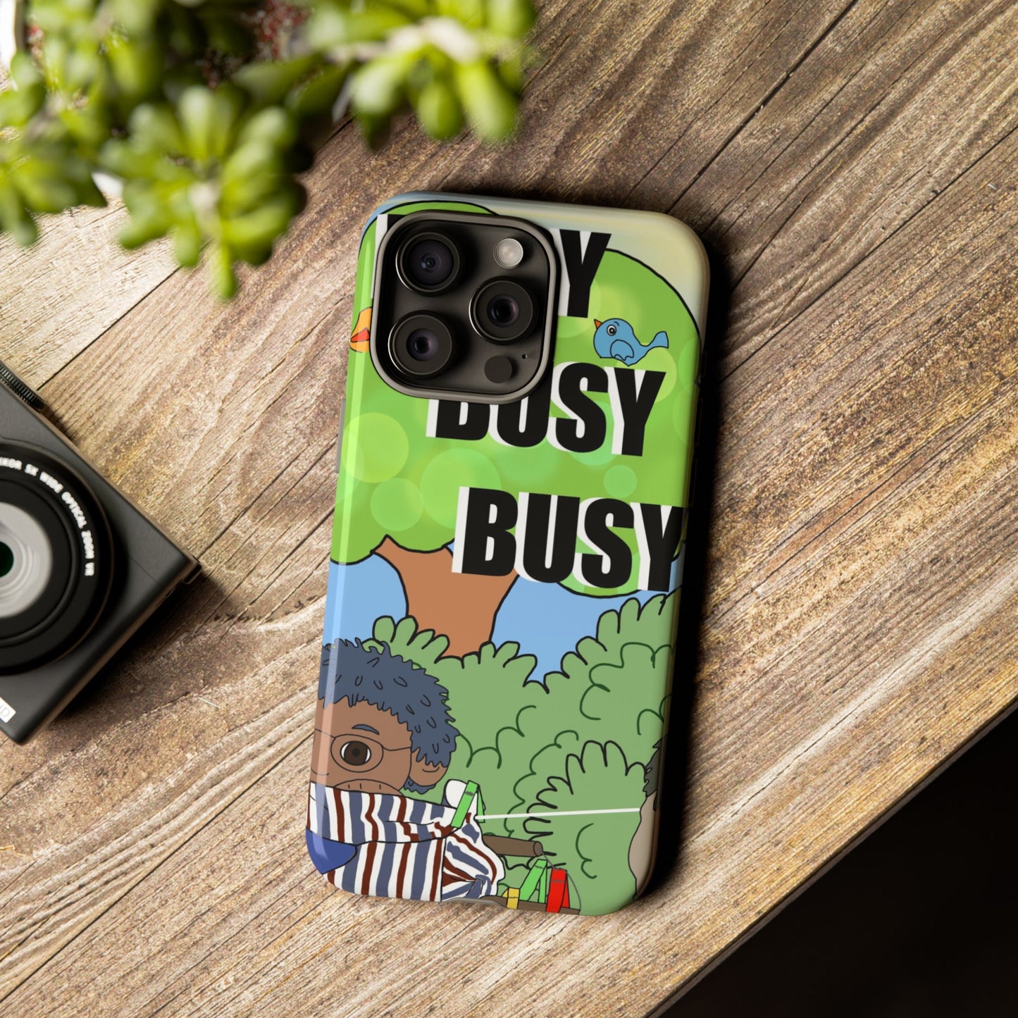 Phone Case — "Busy Busy Busy"
