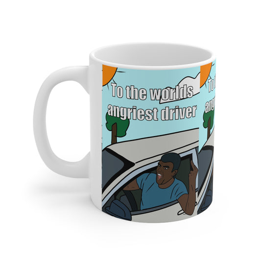 Angry Driver | Funny Mug | More Jam