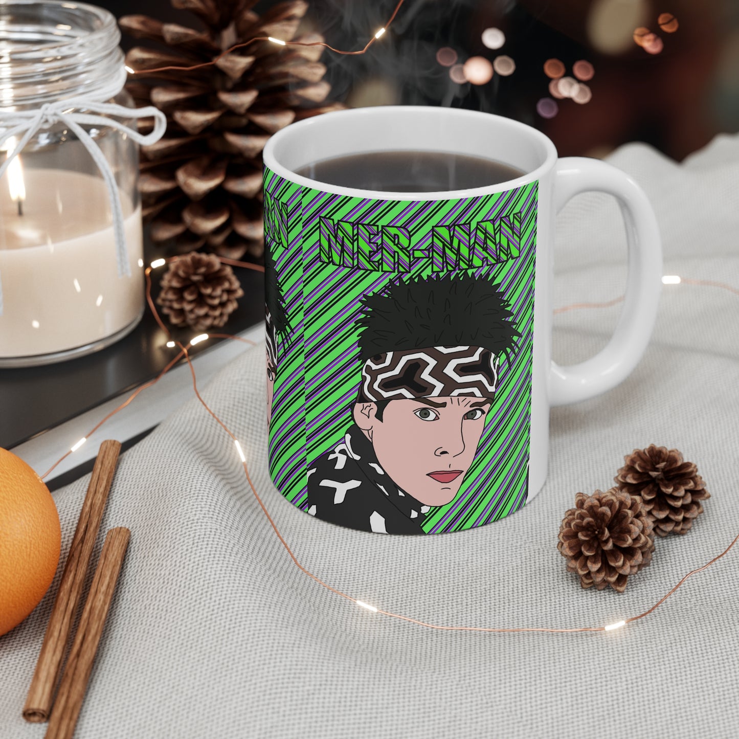 Zoolander Mer-man Ceramic Mug