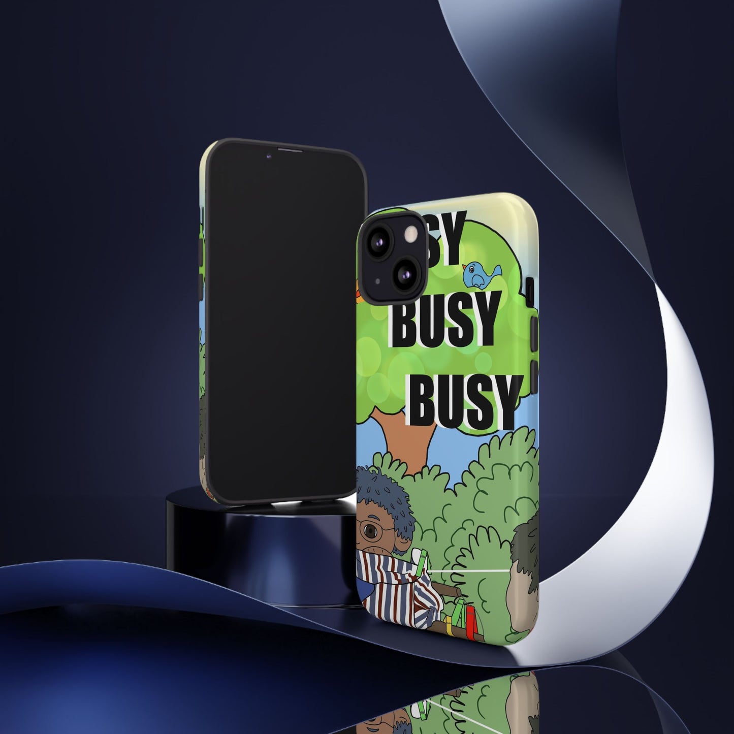 Phone Case — "Busy Busy Busy"