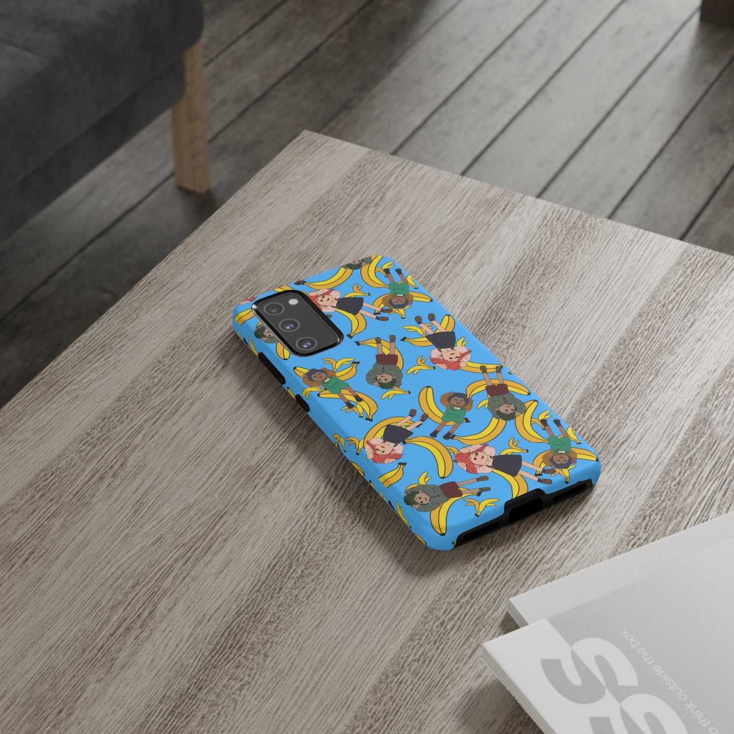 Banana Tots Pattern Phone Case — Cute Cartoon Phone Cover