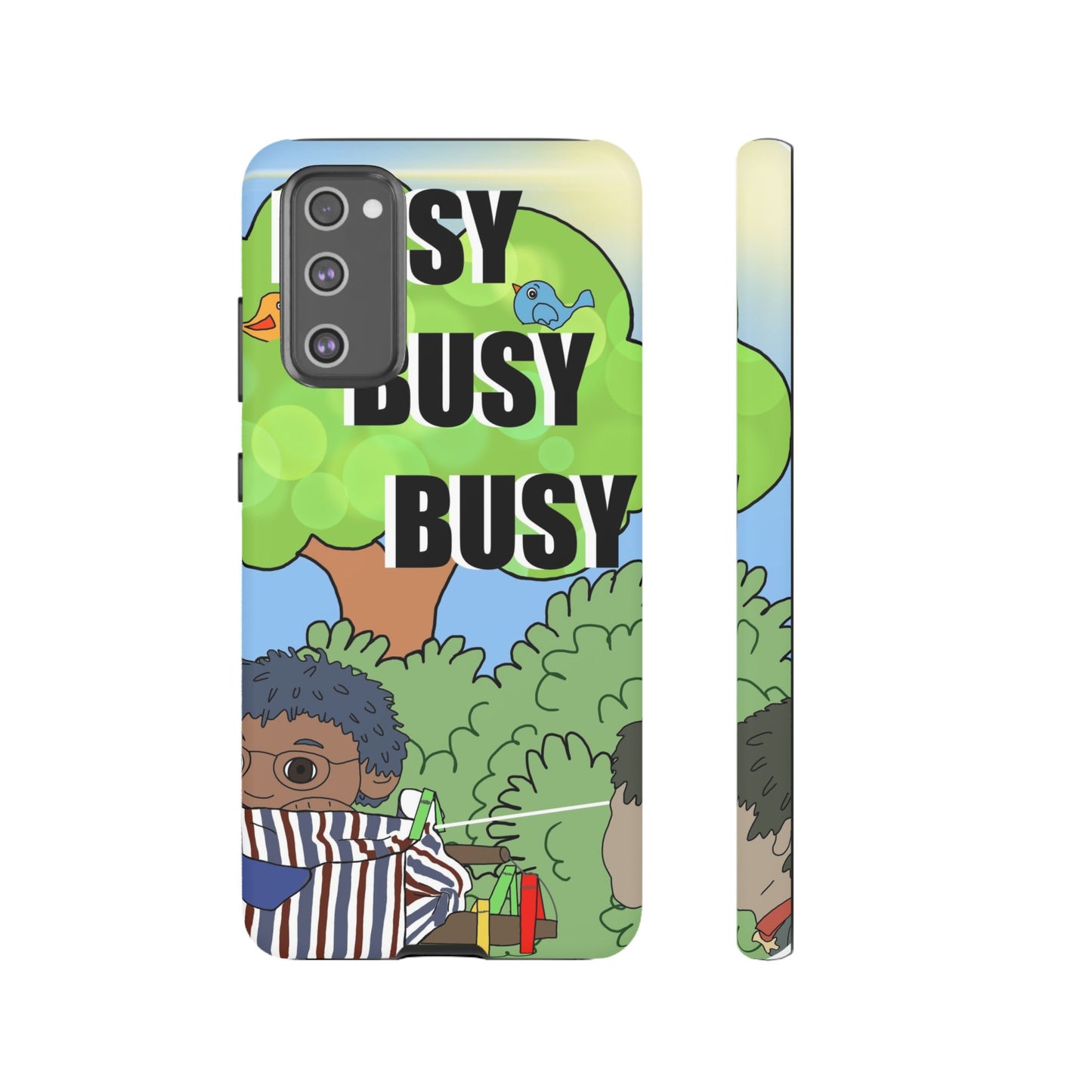 Phone Case — "Busy Busy Busy"
