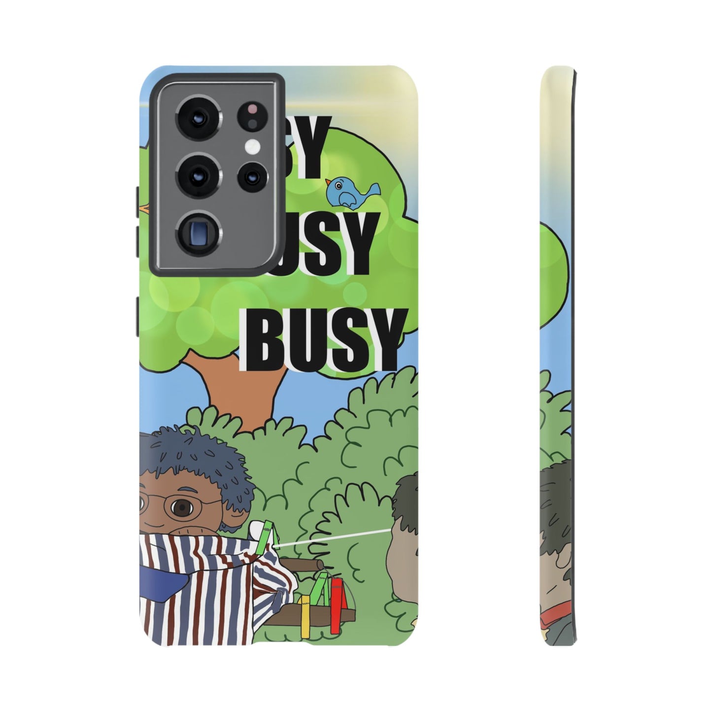 Phone Case — "Busy Busy Busy"