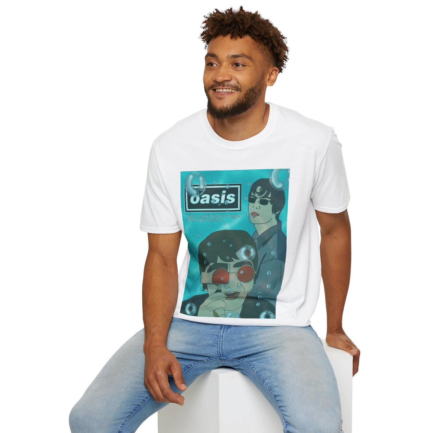 Oasis Don’t Look Back In Anger 30th Anniversary T Shirt | More Jam