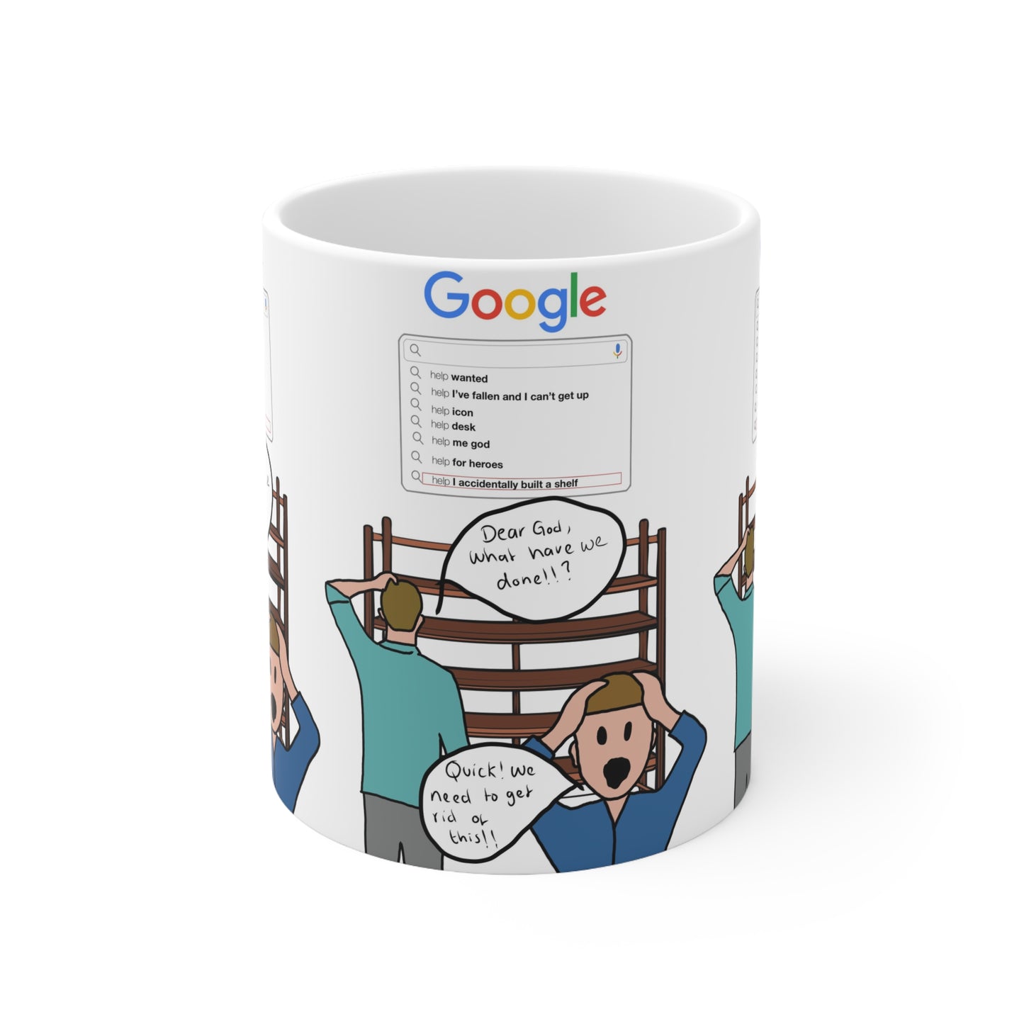 Accidentally Built A Shelf Meme | Funny Mug | More Jam