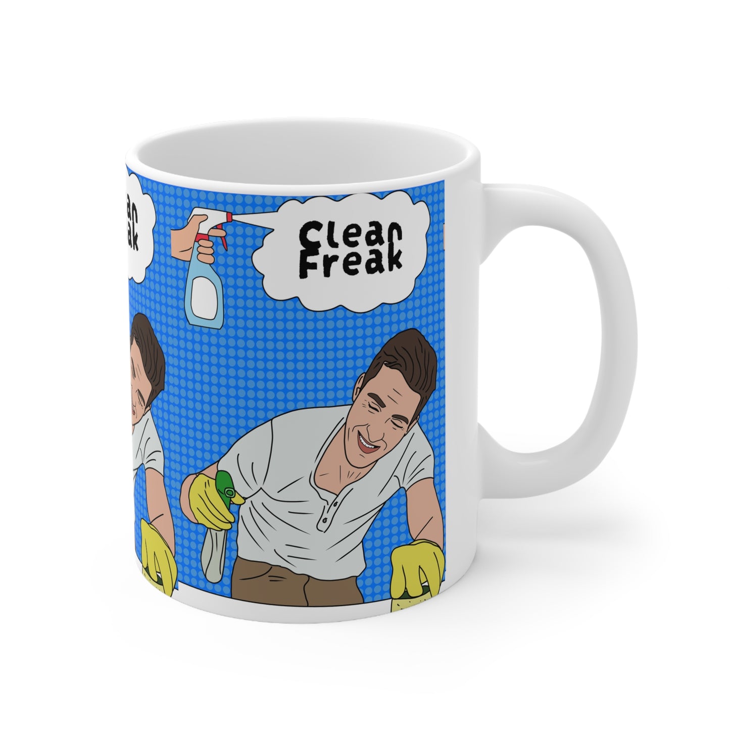 Clean Freak | Funny Mug | More Jam