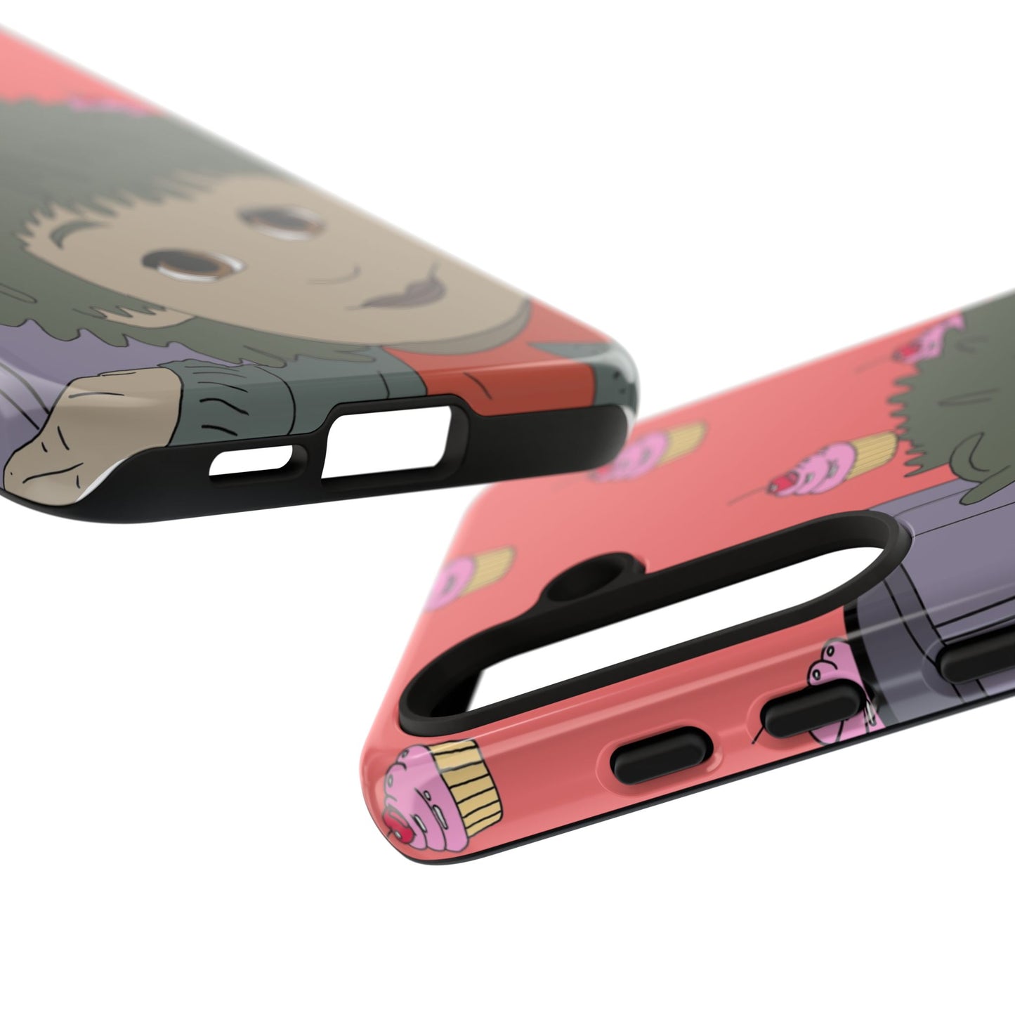 Cute Cupcake Tiny Phone Case — Whimsical Retro Character Protective Cover