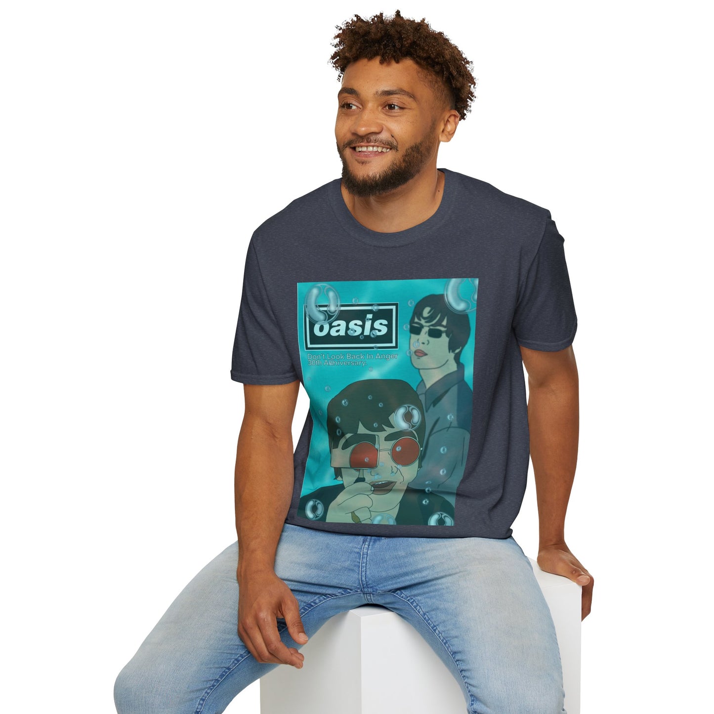 Oasis Don’t Look Back In Anger 30th Anniversary T Shirt | More Jam