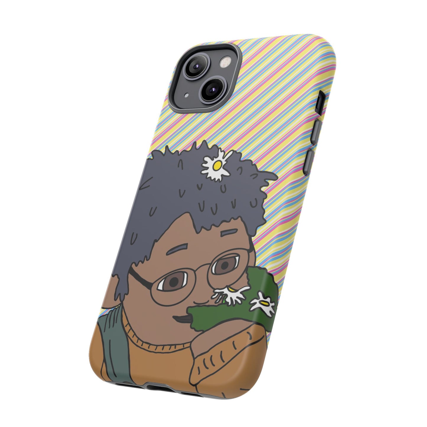 Cute Flowers Tom Phone Case —