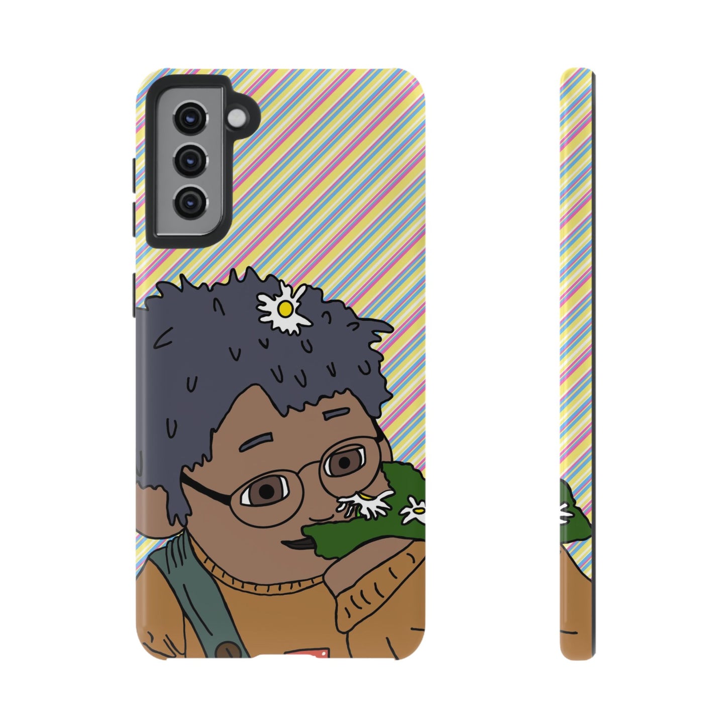 Cute Flowers Tom Phone Case —