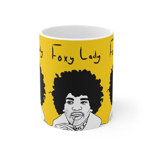 Jimi Hendrix | Foxy Lady Mug | More Jam