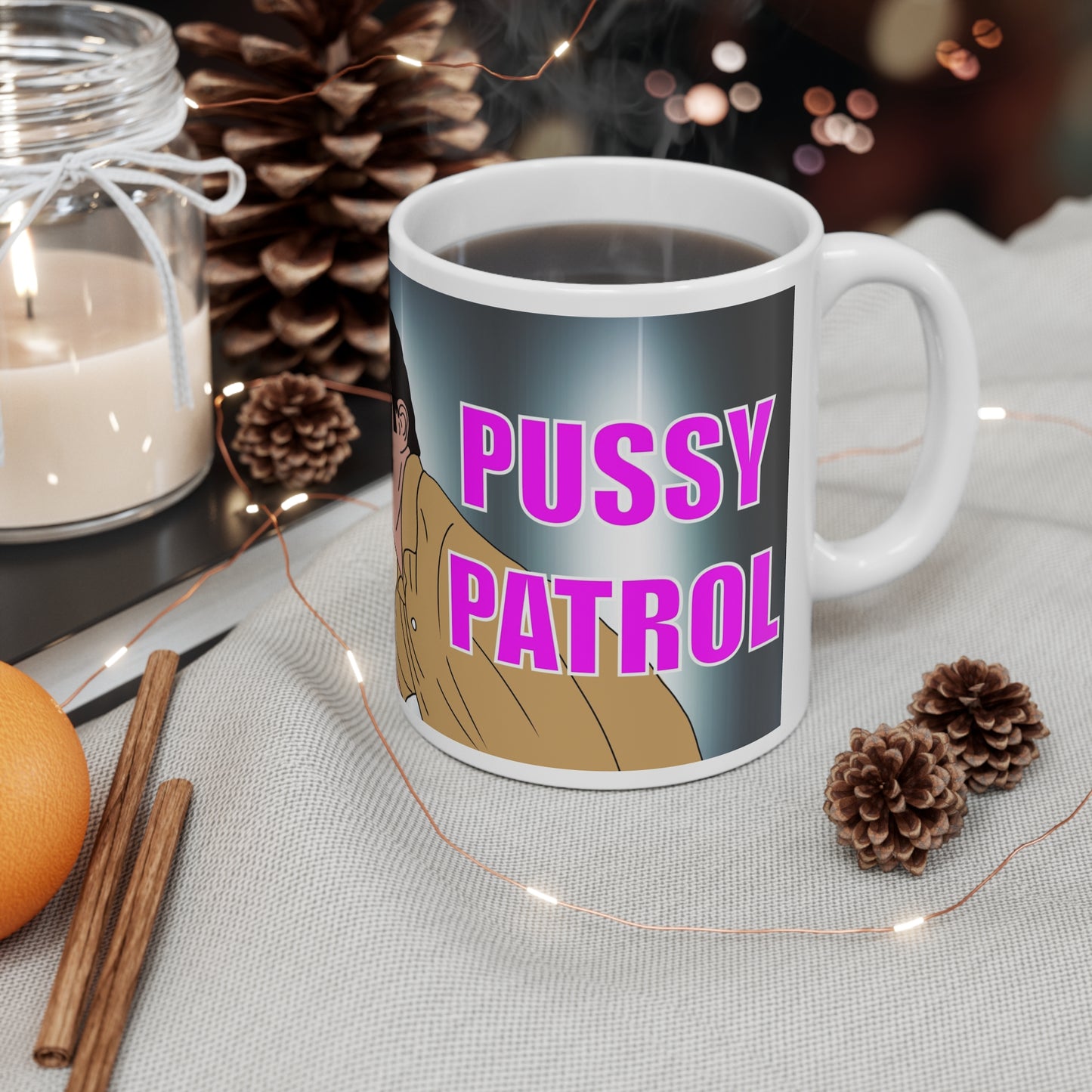 The Inbetweeners | Pussy Patrol Mug | More Jam