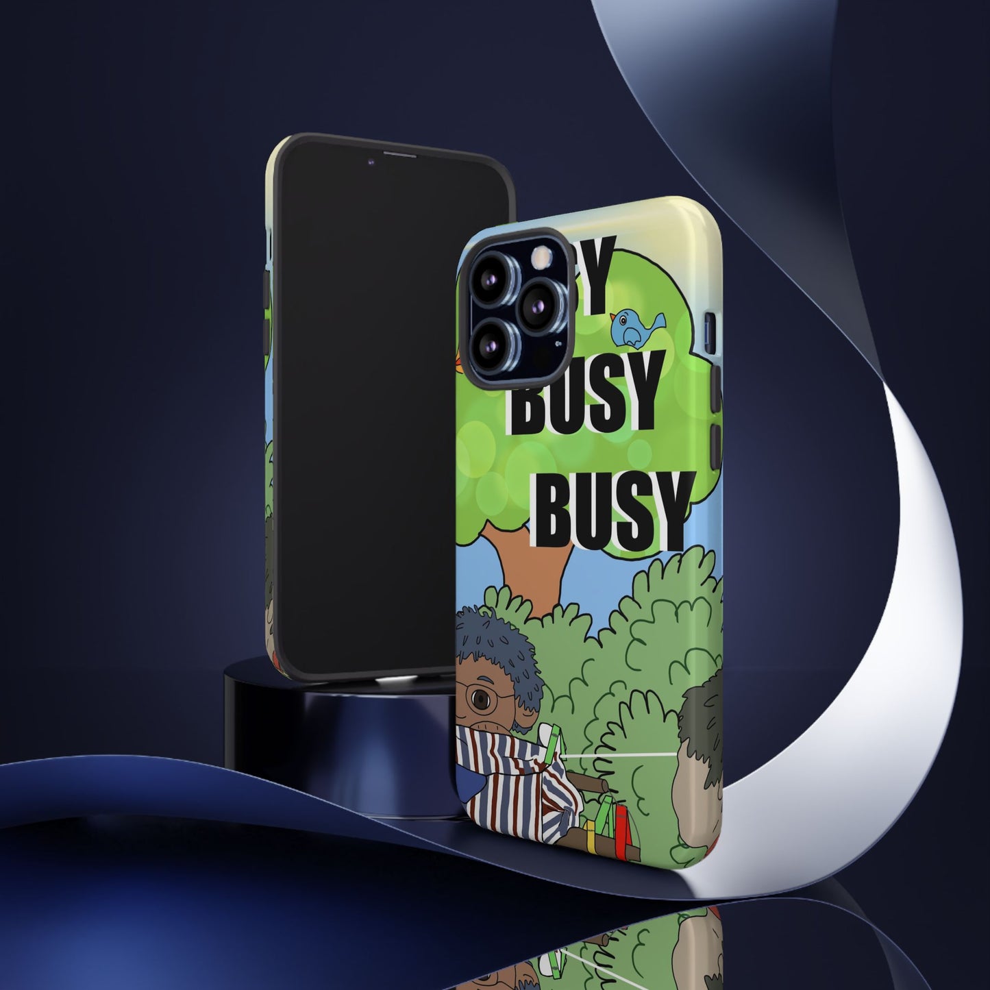 Phone Case — "Busy Busy Busy"