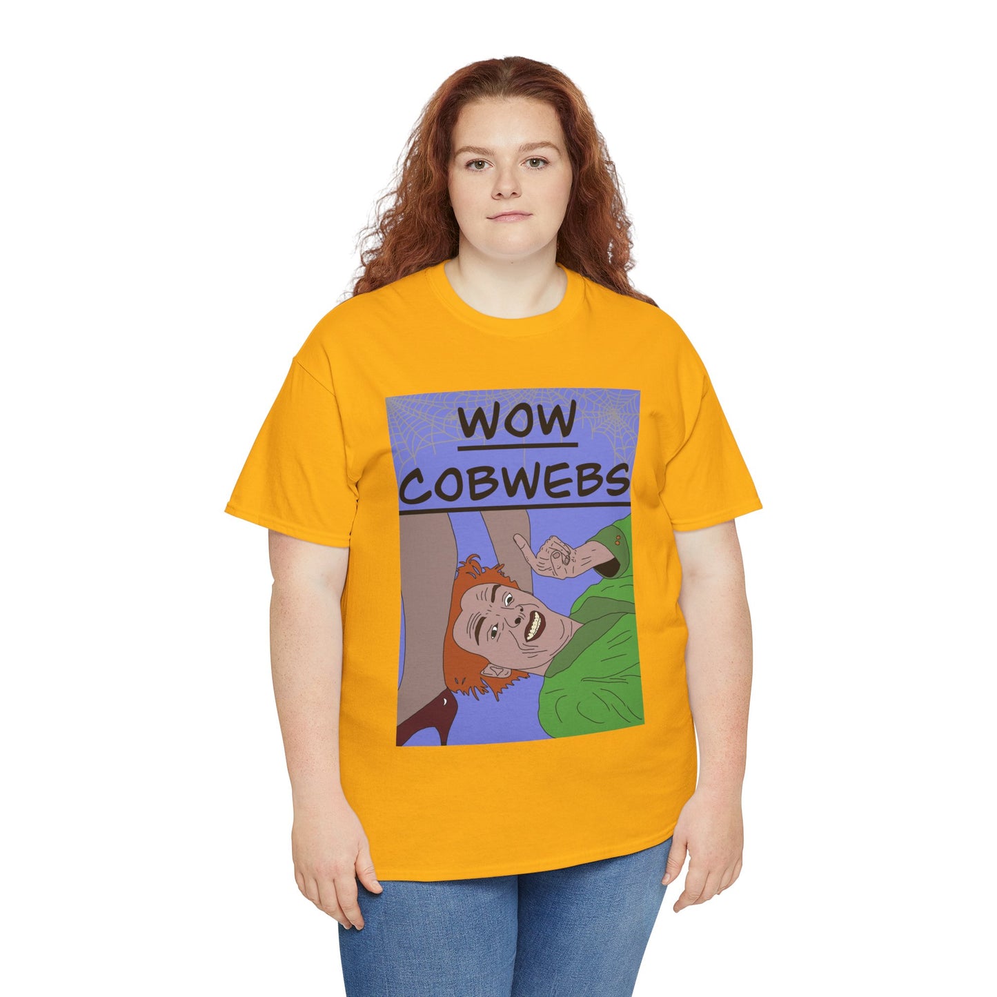 Drop Dead Fred T-Shirt — Funny "Wow Cobwebs" Retro Cartoon Tee